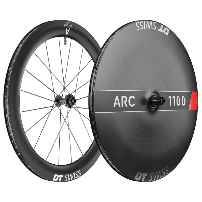 DT SWISS ARC 1400 DICUT DB 85 + 1100 DICUT DB LENTICULAR. Combinacion (CUBIERTA/TUBELESS)