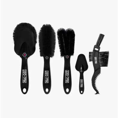 5 cepillos limpiadores Muc-Off Premium Brush
