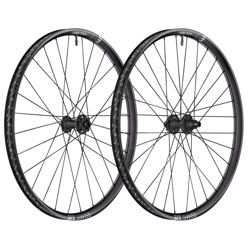 DT SWISS EXC 1500 CLASSIC 30 IS - 27.5'. 15X110 / 12X148. JUEGO (CUBIERTA / TUBELESS READY)