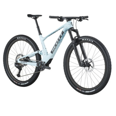 Scott Spark RC Pro 2027. Bicicleta MTB XC. Azure White
