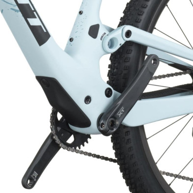 Scott Spark RC Pro 2027. Bicicleta MTB XC. Azure White