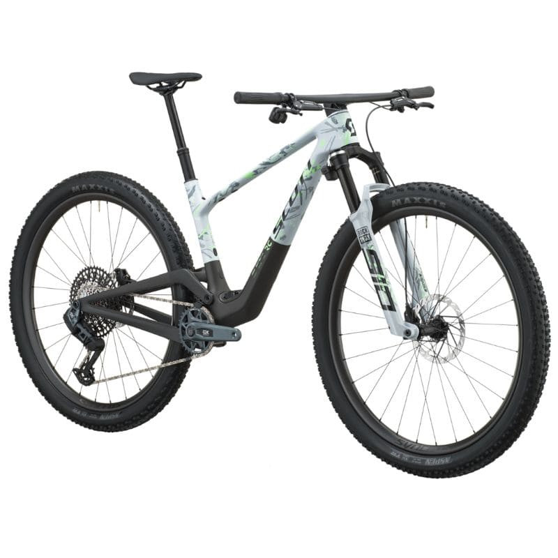 Scott Spark RC Team Issue 2027. Bicicleta MTB XC. Dorado Grey / Carbon Black