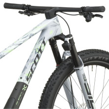 Scott Spark RC Team Issue 2027. Bicicleta MTB XC. Dorado Grey / Carbon Black
