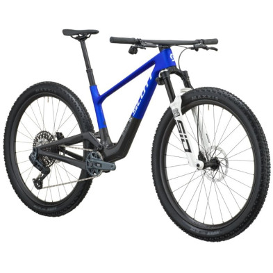 Scott Spark RC Team Issue 2027. Bicicleta MTB XC. Ultra Blue / Carbon Black