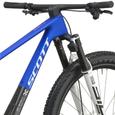 Scott Spark RC Team Issue 2027. Bicicleta MTB XC. Ultra Blue / Carbon Black