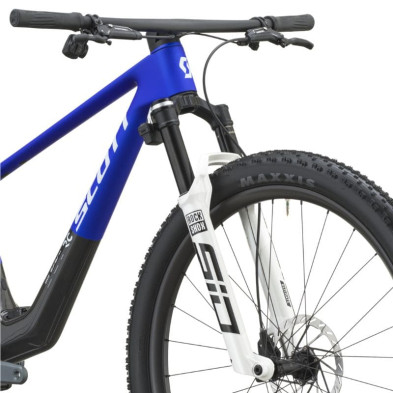 Scott Spark RC Team Issue 2027. Bicicleta MTB XC. Ultra Blue / Carbon Black