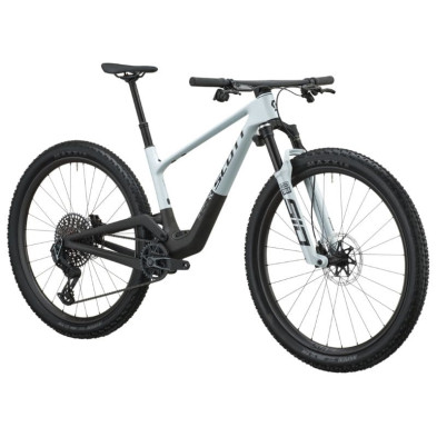 Scott Spark RC World Cup 2027. Bicicleta MTB XC. Cumulus White / Carbon Black