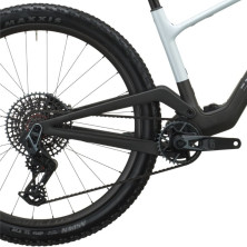 Scott Spark RC World Cup 2027. Bicicleta MTB XC. Cumulus White / Carbon Black