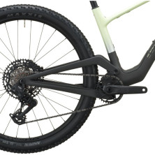 Scott Spark RC Team 2027. Bicicleta MTB XC. Cream Green / Carbon Black