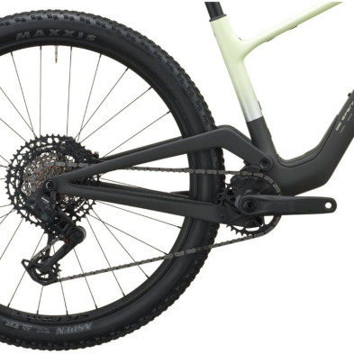 Scott Spark RC Team 2027. Bicicleta MTB XC. Cream Green / Carbon Black