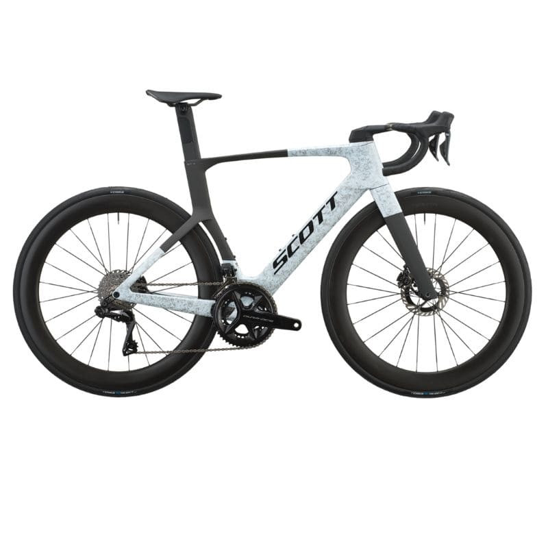 Scott Foil RC Pro 2027. Bicicleta carretera. Rush White / Carbon Black