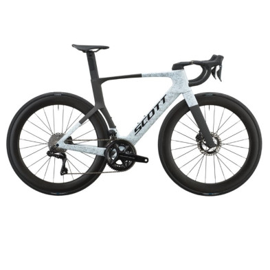 Scott Foil RC Pro 2027. Bicicleta carretera. Rush White / Carbon Black