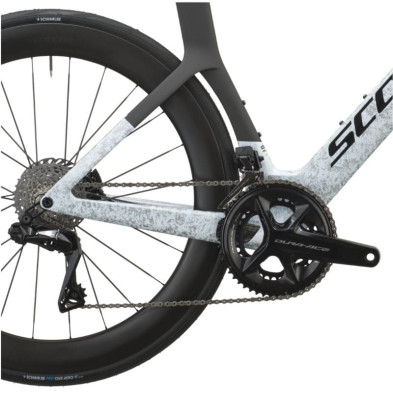 Scott Foil RC Pro 2027. Bicicleta carretera. Rush White / Carbon Black