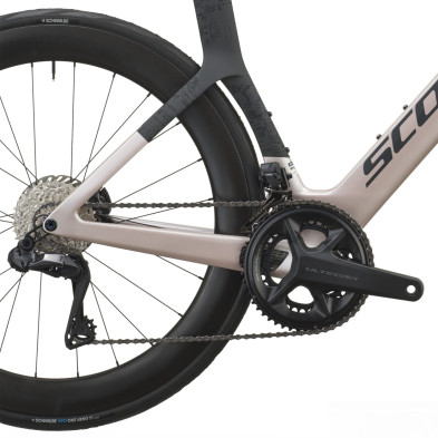 Scott Foil RC 10 2027. Bicicleta carretera. Champagne Pink / Carbon Black