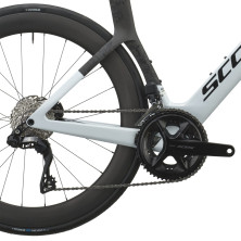 Scott Foil RC 20 2027. Bicicleta carretera. Cumulus White / Carbon Black