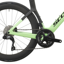Scott Foil RC 20 2027. Bicicleta carretera. Paradise Green / Carbon Black