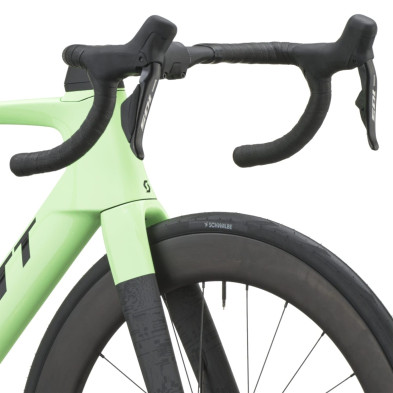 Scott Foil RC 20 2027. Bicicleta carretera. Paradise Green / Carbon Black