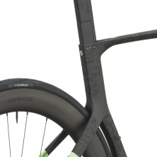 Scott Foil RC 20 2027. Bicicleta carretera. Paradise Green / Carbon Black