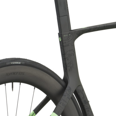 Scott Foil RC 20 2027. Bicicleta carretera. Paradise Green / Carbon Black
