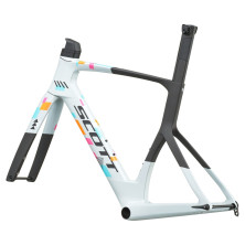 Set Cuadro Scott Foil RC Team Replica 2027. Team Clear