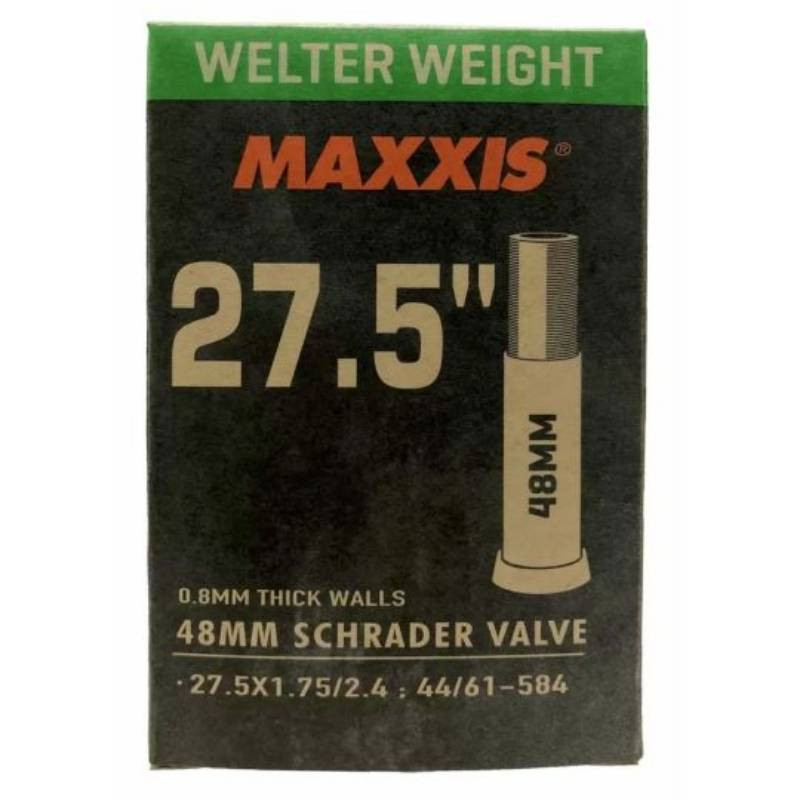 Camara de aire Maxxis Welter Weight 27.5x1.75/2.4 Schrader 48mm