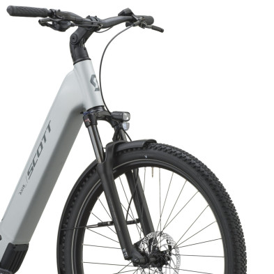 Scott Axis 30 Wave 2027. E-bike urbana. Cloud Grey