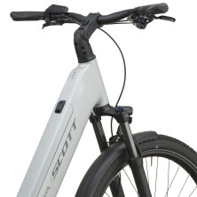 Scott Axis 30 Wave 2027. E-bike urbana. Cloud Grey