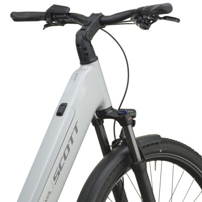 Scott Axis 30 Wave 2027. E-bike urbana. Cloud Grey