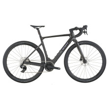 Scott Solace Gravel 30 2027. E-bike gravel. Carbon Black