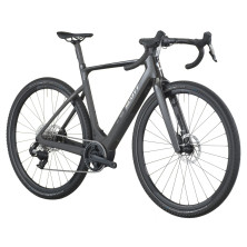 Scott Solace Gravel 30 2027. E-bike gravel. Carbon Black
