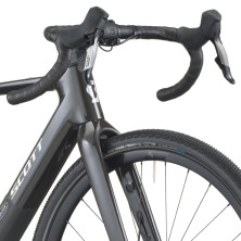 Scott Solace Gravel 30 2027. E-bike gravel. Carbon Black