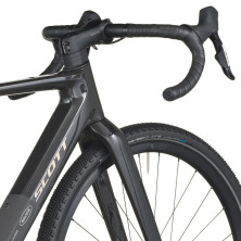 Scott Solace Gravel 30 2027. E-bike gravel. Carbon Black