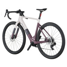 Scott Solace Gravel 30 2027. E-bike gravel. Mineral Pink / Flint Purple