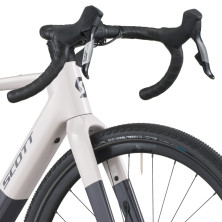 Scott Solace Gravel 30 2027. E-bike gravel. Mineral Pink / Flint Purple