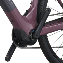 Scott Solace Gravel 30 2027. E-bike gravel. Mineral Pink / Flint Purple