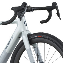 Scott Solace Gravel 20 2027. E-bike gravel. Squid Blue / Beluga Grey